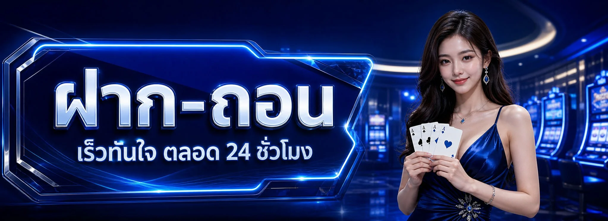 ระบบฝากถอนออโต้ HACK8824 รองรับทุกธนาคาร